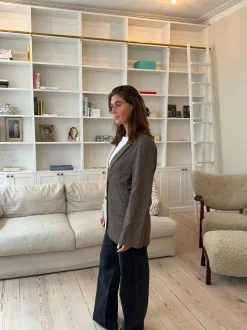 Design By Si Vivenne duo blazer - Beige/brun New