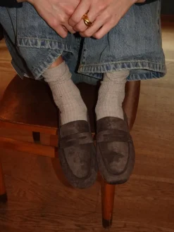 Design By Si Watson loafers i ruskind - Mørkebrun Discount