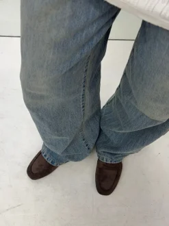 Design By Si Watson loafers i ruskind - Mørkebrun Discount