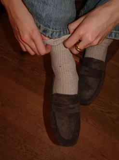 Design By Si Watson loafers i ruskind - Mørkebrun Discount