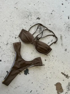 Design By Si Zelena bikini - brun Discount