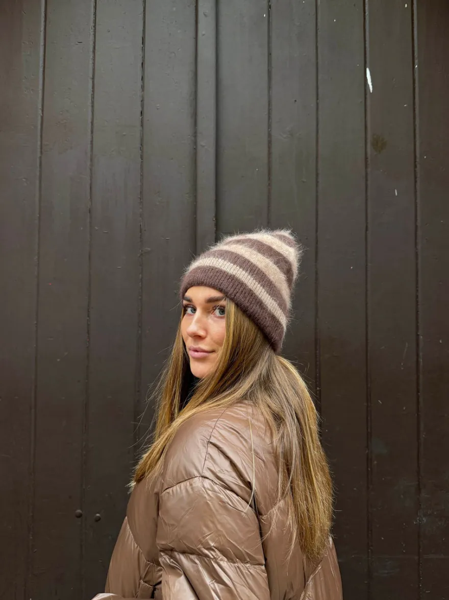 Design By Si Zoe hue - Brun/beige Sale